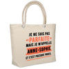 Sac Fête des Mères Mamie Famille Idée Cadeau anniversaire Noël Travail Boulot Métier Départ Retraite Collègue Femme cabas shopping plage