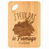 Planche bambou gravée personnalisée femme homme idée cadeau Fête des Mères Fête des Pères apéro papa maman prénom cuisine plateau fromage