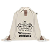 Sac à dos avec pochette Poissonnier Ministère de la Magie