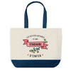 Sac de shopping bleu Stagiaire Les Affaires d'Enfer