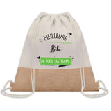 Sac Fête des Mères Mamie Maman Cadeau anniversaire Noël Travail Métier Départ Retraite Collègue Femme cabas shopping plage