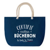 Sac de plage Bleu anse corde Certifié meilleur Bûcheron