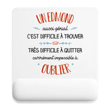 Tapis de souris ergonomique avec repose-poignet, accessoire bureau pour femme et homme, fête des pères, cadeau pas cher, idée cadeau fête des mères, secret santa, départ à la retraite, télétravail et gaming