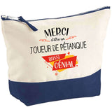 Pochette Trousse Fête des Mères Fêtes des Pères Mamie Papi Famille Idée Cadeau anniversaire Noël Travail Boulot Métier Départ Retraite Collègue Femme Homme