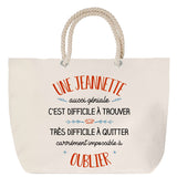 Sac Fête des Mères Mamie Famille Idée Cadeau anniversaire Noël Travail Boulot Métier Départ Retraite Collègue Femme cabas shopping plage