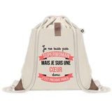 Sac à dos avec pochette Cœur Superwoman