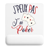 Tapis de souris ergonomique avec repose-poignet, accessoire bureau pour femme et homme, fête des pères, cadeau pas cher, idée cadeau fête des mères, secret santa, départ à la retraite, télétravail et gaming