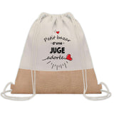Sac Fête des Mères Mamie Maman Cadeau anniversaire Noël Travail Métier Départ Retraite Collègue Femme cabas shopping plage