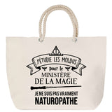 Sac Fête des Mères Mamie Famille Idée Cadeau anniversaire Noël Travail Boulot Métier Départ Retraite Collègue Femme cabas shopping plage