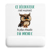 Tapis de souris ergonomique avec repose-poignet, accessoire bureau pour femme et homme, fête des pères, cadeau pas cher, idée cadeau fête des mères, secret santa, départ à la retraite, télétravail et gaming