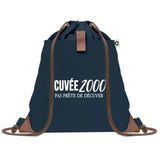 Sac à dos Bleu avec pochette Cuvée 2000