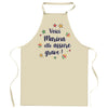 Cadeau Cuisinier cuisinière mère maman papa père mamie papi Vêtement Blouse de protection Barbecue Jardinage Tablier de Travail Tâches ménagères 