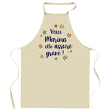 Cadeau Cuisinier cuisinière mère maman papa père mamie papi Vêtement Blouse de protection Barbecue Jardinage Tablier de Travail Tâches ménagères 
