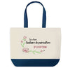 Sac de shopping bleu Auxiliaire de Puériculture d'exception