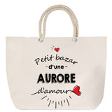 Sac Fête des Mères Mamie Famille Idée Cadeau anniversaire Noël Travail Boulot Métier Départ Retraite Collègue Femme cabas shopping plage