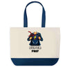Sac Fête des Mères Mamie Famille Idée Cadeau anniversaire Noël Travail Boulot Métier Départ Retraite Collègue Femme cabas shopping plage