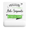 Tapis de souris ergonomique avec repose-poignet, accessoire bureau pour femme et homme, fête des pères, cadeau pas cher, idée cadeau fête des mères, secret santa, départ à la retraite, télétravail et gaming
