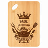 Planche bambou gravée personnalisée homme idée cadeau Fête des Pères apéro 30×20 prénom cuisine plateau fromage anniversaire noel papa papi 