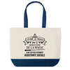 Sac de shopping bleu Assistante Sociale Ministère de la Magie