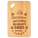 Planche à découper cadeau Noël famille amis papa maman mamie papi, idée cadeau apéro et cuisine, Secret Santa