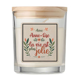 noël cadeau départ retraite travail collègue idée fête des mères boulot soeur grand-mères santa anniversaire femme fille saint valentin mamie maman bougie candle homme papa grand-père soeur frère