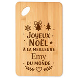 Planche à découper cadeau Noël famille amis papa maman mamie papi, idée cadeau apéro et cuisine, Secret Santa