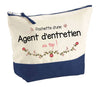 Pochette Trousse Fête des Mères Fêtes des Pères Mamie Papi Famille Idée Cadeau anniversaire Noël Travail Boulot Métier Départ Retraite Collègue Femme Homme