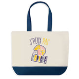 Sac de shopping bleu J'peux pas Console