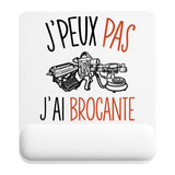 Tapis de souris ergonomique avec repose-poignet, accessoire bureau pour femme et homme, fête des pères, cadeau pas cher, idée cadeau fête des mères, secret santa, départ à la retraite, télétravail et gaming