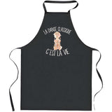 Cadeau Cuisinier cuisinière mère maman papa père mamie papi Vêtement Blouse de protection Barbecue Jardinage Tablier de Travail Tâches ménagères 