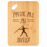 Planche bambou gravée personnalisée homme idée cadeau Fête des Pères apéro 30×20 prénom cuisine plateau fromage anniversaire noel papa papi 