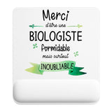 Tapis de souris ergonomique avec repose-poignet, accessoire bureau pour femme et homme, fête des pères, cadeau pas cher, idée cadeau fête des mères, secret santa, départ à la retraite, télétravail et gaming