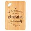 Planche bambou gravée personnalisée femme idée cadeau Fête des Mères apéro 30×20 prénom cuisine plateau fromage anniversaire noel maman mamie