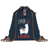 sac a dos bleu coton recycle avec pochette idee cadeau originale pour collegue ami prof ou membre de la famille cadeau mixte noel anniversaire secret santa ou depart au travail sac leger pratique et ecologique design breton moderne