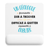 Tapis de souris ergonomique avec repose-poignet, accessoire bureau pour femme et homme, fête des pères, cadeau pas cher, idée cadeau fête des mères, secret santa, départ à la retraite, télétravail et gaming