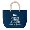 Sac de plage Bleu anse corde Rémi Retraite