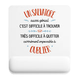 Tapis de souris ergonomique avec repose-poignet, accessoire bureau pour femme et homme, fête des pères, cadeau pas cher, idée cadeau fête des mères, secret santa, départ à la retraite, télétravail et gaming