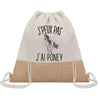 Sac Fête des Mères Mamie Cadeau anniversaire Noël Travail Métier Départ Retraite Collègue Femme Homme Fête des Pères Papa Maman Papi cabas shopping plage