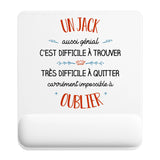 Tapis de souris ergonomique avec repose-poignet, accessoire bureau pour femme et homme, fête des pères, cadeau pas cher, idée cadeau fête des mères, secret santa, départ à la retraite, télétravail et gaming