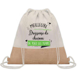 Sac Fête des Mères Mamie Maman Cadeau anniversaire Noël Travail Métier Départ Retraite Collègue Femme cabas shopping plage