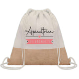 Sac Fête des Mères Mamie Maman Cadeau anniversaire Noël Travail Métier Départ Retraite Collègue Femme cabas shopping plage