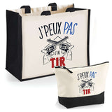 Cabas homme ou femme sac plage ou shopping tote bag pochette trousse Idée cadeau original pour anniversaire Noël travail départ retraite collègue famille fete des mères fetes des pères papa maman mamie papi