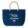 Sac de plage Bleu anse corde Petite Slovène