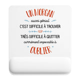 Tapis de souris ergonomique avec repose-poignet, accessoire bureau pour femme et homme, fête des pères, cadeau pas cher, idée cadeau fête des mères, secret santa, départ à la retraite, télétravail et gaming