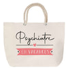 Sac Fête des Mères Mamie Famille Idée Cadeau anniversaire Noël Travail Boulot Métier Départ Retraite Collègue Femme cabas shopping plage