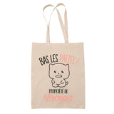 Sac tote bag réutilisable coton shopping Fête des Mères Mamie Famille Idée Cadeau anniversaire Noël Travail Boulot Métier Départ Retraite Collègue Femme