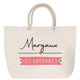 Sac Fête des Mères Mamie Famille Idée Cadeau anniversaire Noël Travail Boulot Métier Départ Retraite Collègue Femme cabas shopping plage