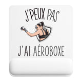 Tapis de souris ergonomique avec repose-poignet, accessoire bureau pour femme et homme, fête des pères, cadeau pas cher, idée cadeau fête des mères, secret santa, départ à la retraite, télétravail et gaming