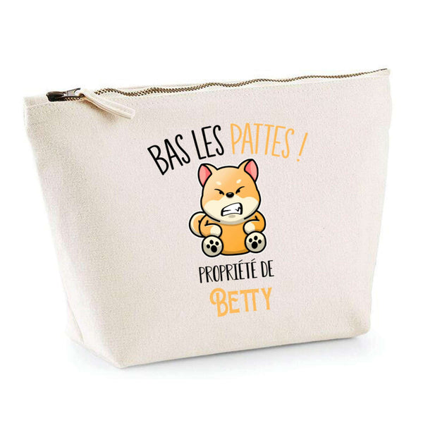 Trousse pochette de rangement maquillage Fête des Mères Mamie Famille Idée Cadeau anniversaire Noël Travail Boulot Métier Départ Retraite Collègue Femme