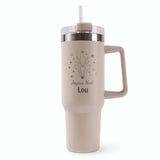 Mug isotherme Joyeux noël Lou cerf Beige